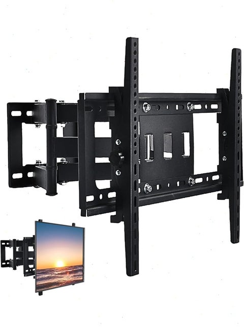 TV Stand Wall Mount for 32-85 Inch,TV Wall Mount Bracket with Swivel and Tilt, Height Adjustable TV Stand Holds Weight Up to 110lbs